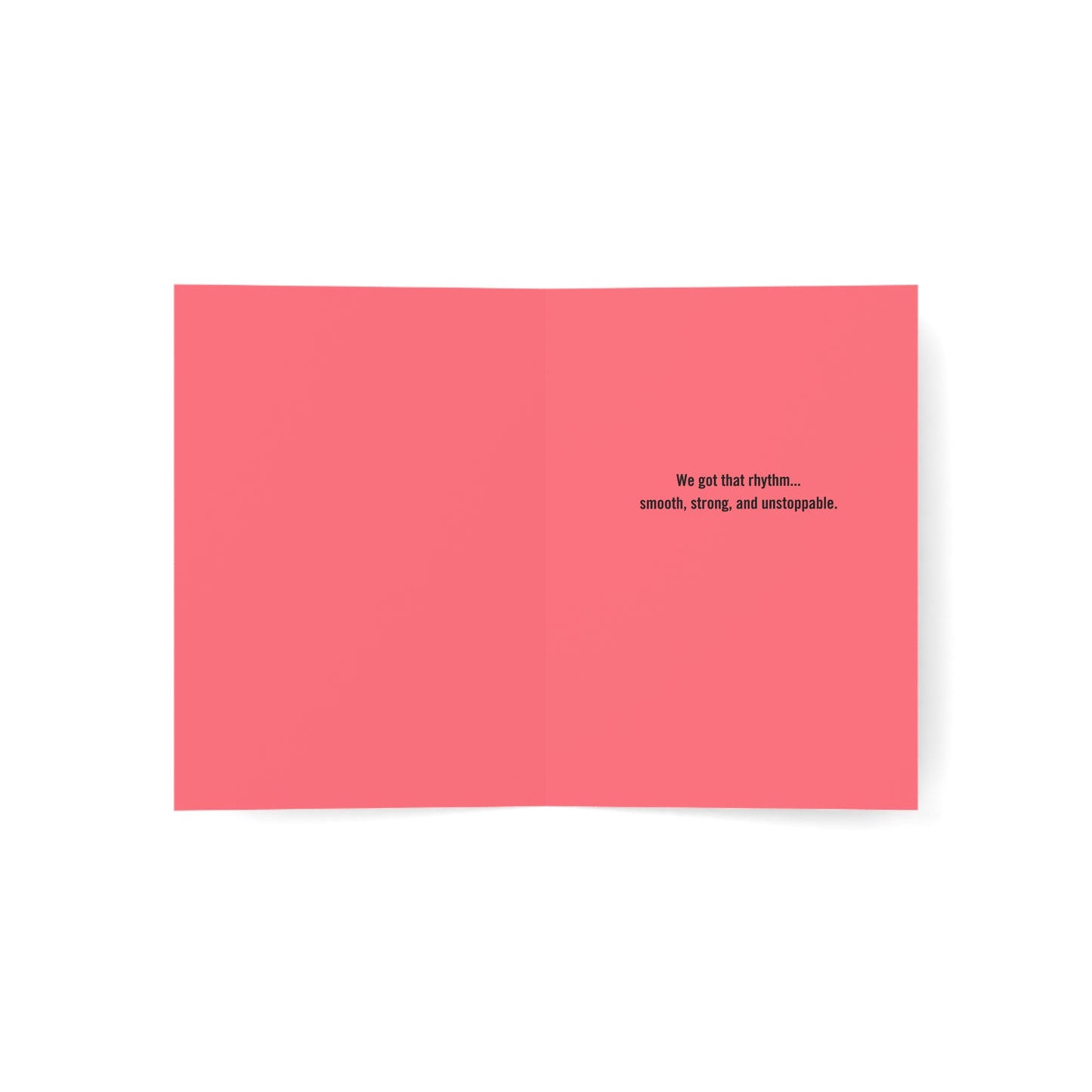 "Skuuse Me Luv" Greeting Card