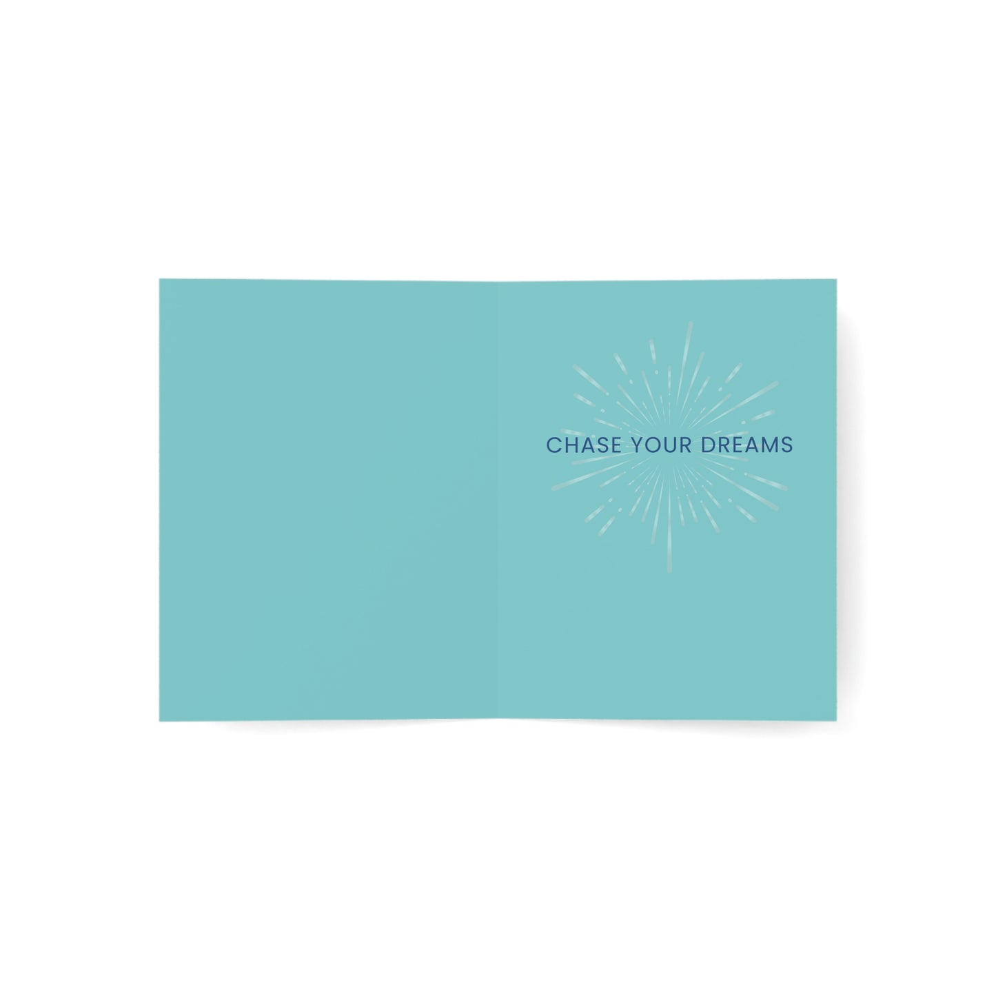 "Chase Dreams" Greeting Card for Kids (Boy)