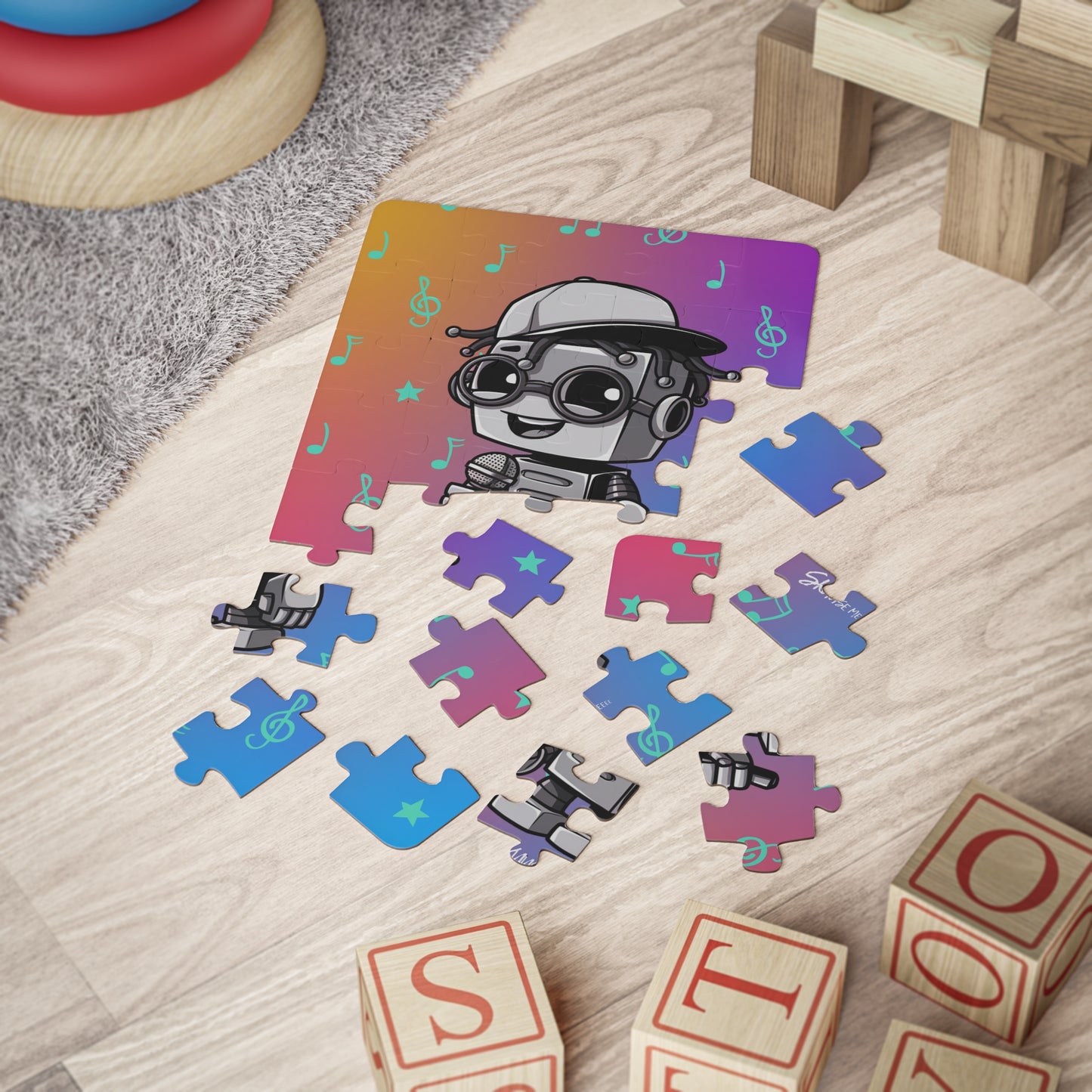 Skuuse Me Kids Bot Puzzle